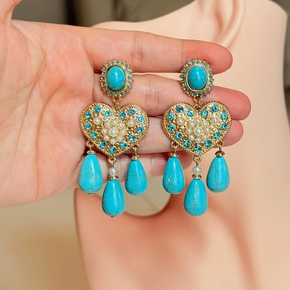 Anthropologie elegant turquoise